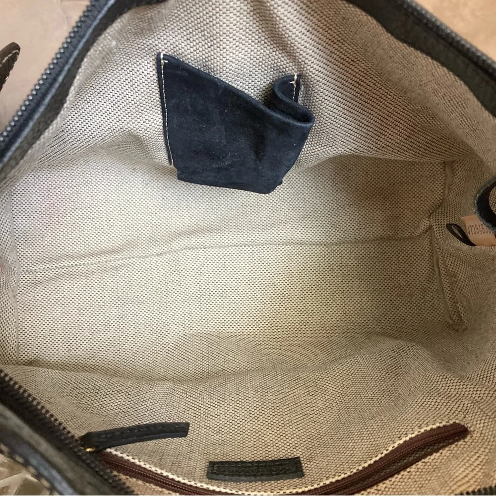 Dooney & Bourke T’Moro slouch shoulder bag in black